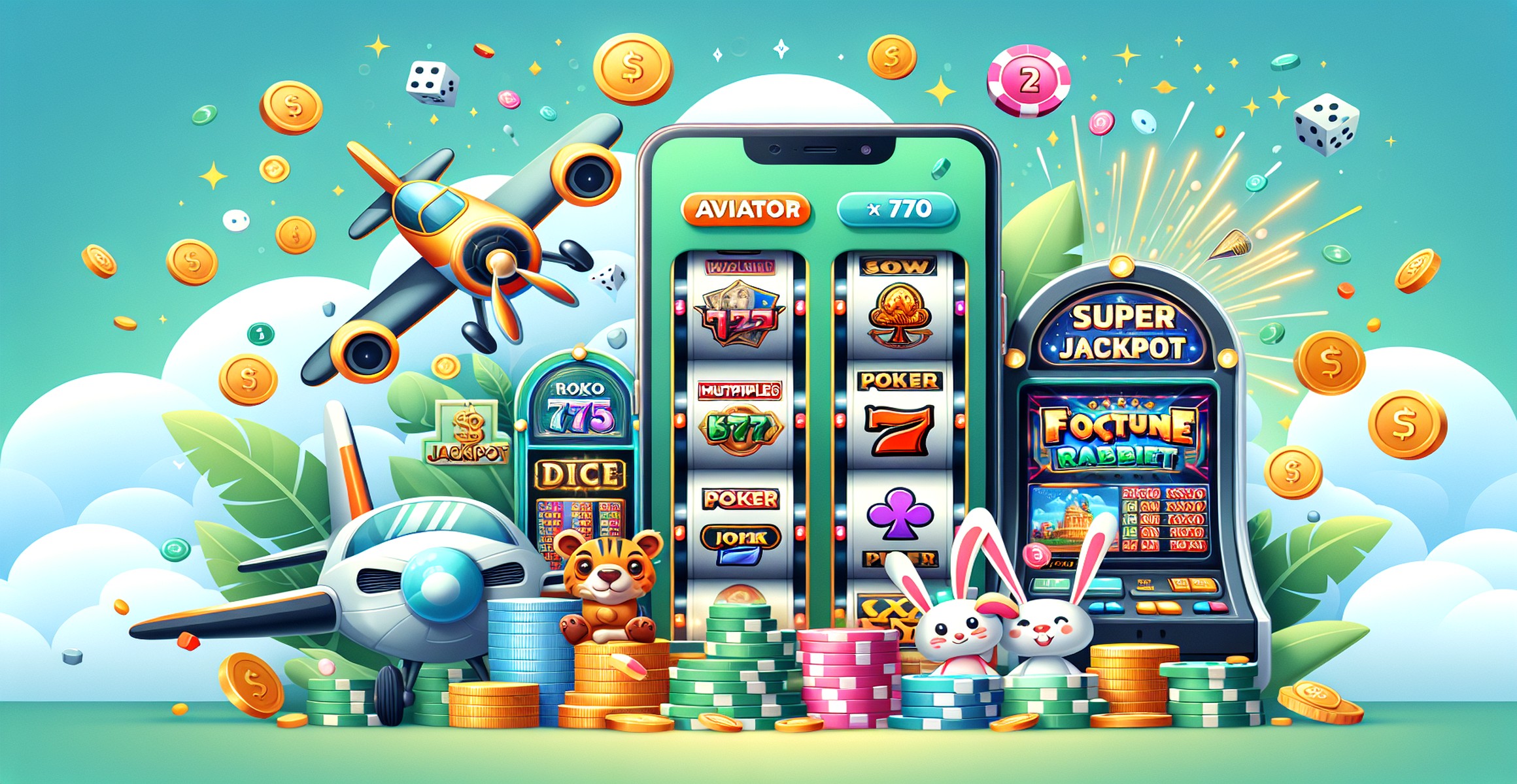 High Roller Casinos Fortune Rabbit Slots - A Fun Slot Game